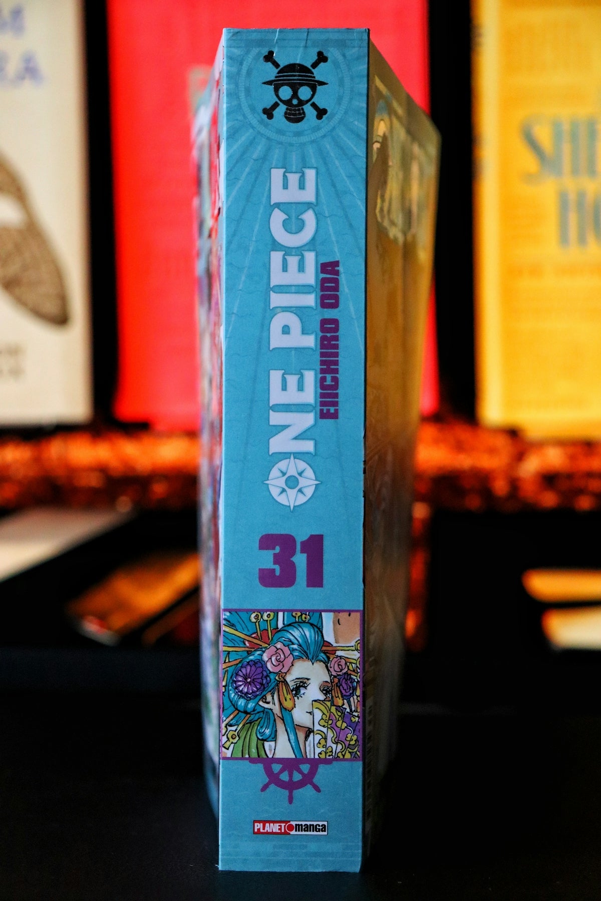 A spine of one piece volume 31 manga.