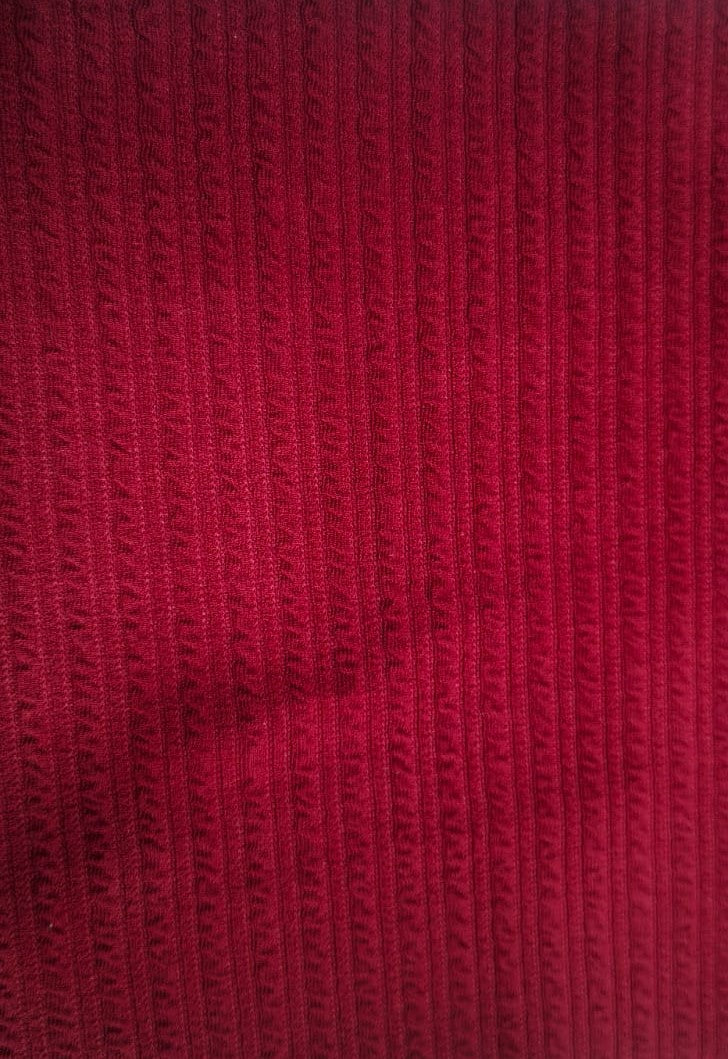 MyWestern Women’s Wine Ribbed Bodycon Midi Dress – Stretch Fit Party Wear