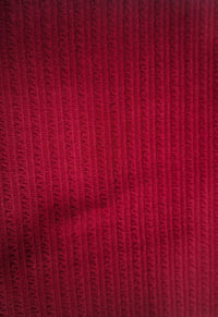 MyWestern Women’s Wine Ribbed Bodycon Midi Dress – Stretch Fit Party Wear