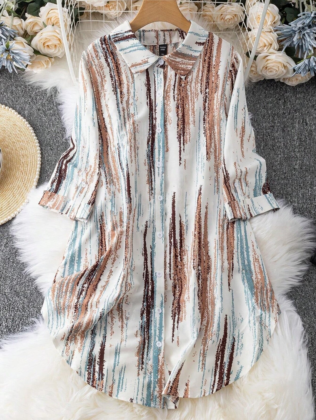 My Western GEO PRINTED TANK MIDI DRESS My Western