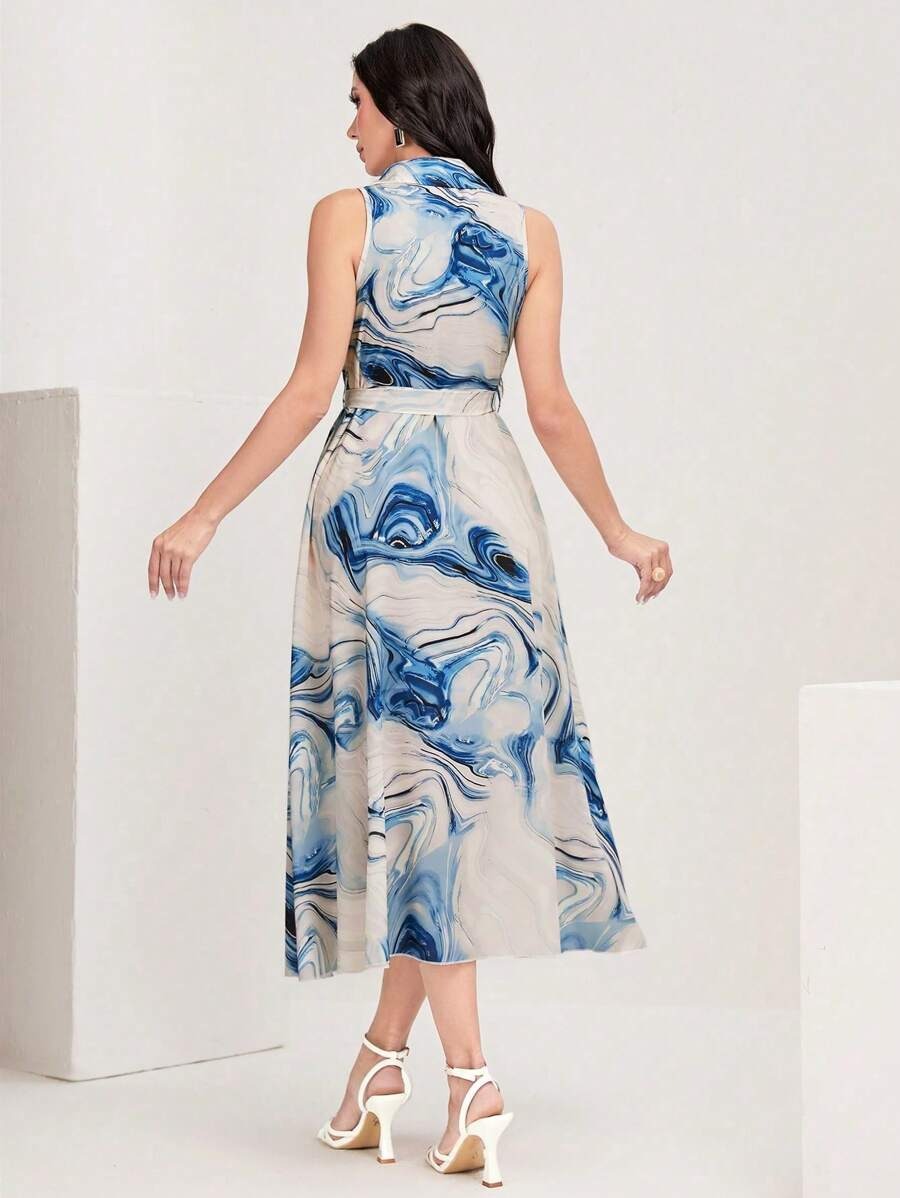 My Western  GEO PRINTED MAXI DRESS My Western