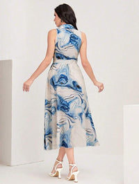 My Western  GEO PRINTED MAXI DRESS My Western