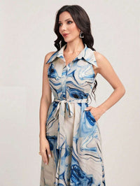 My Western  GEO PRINTED MAXI DRESS My Western