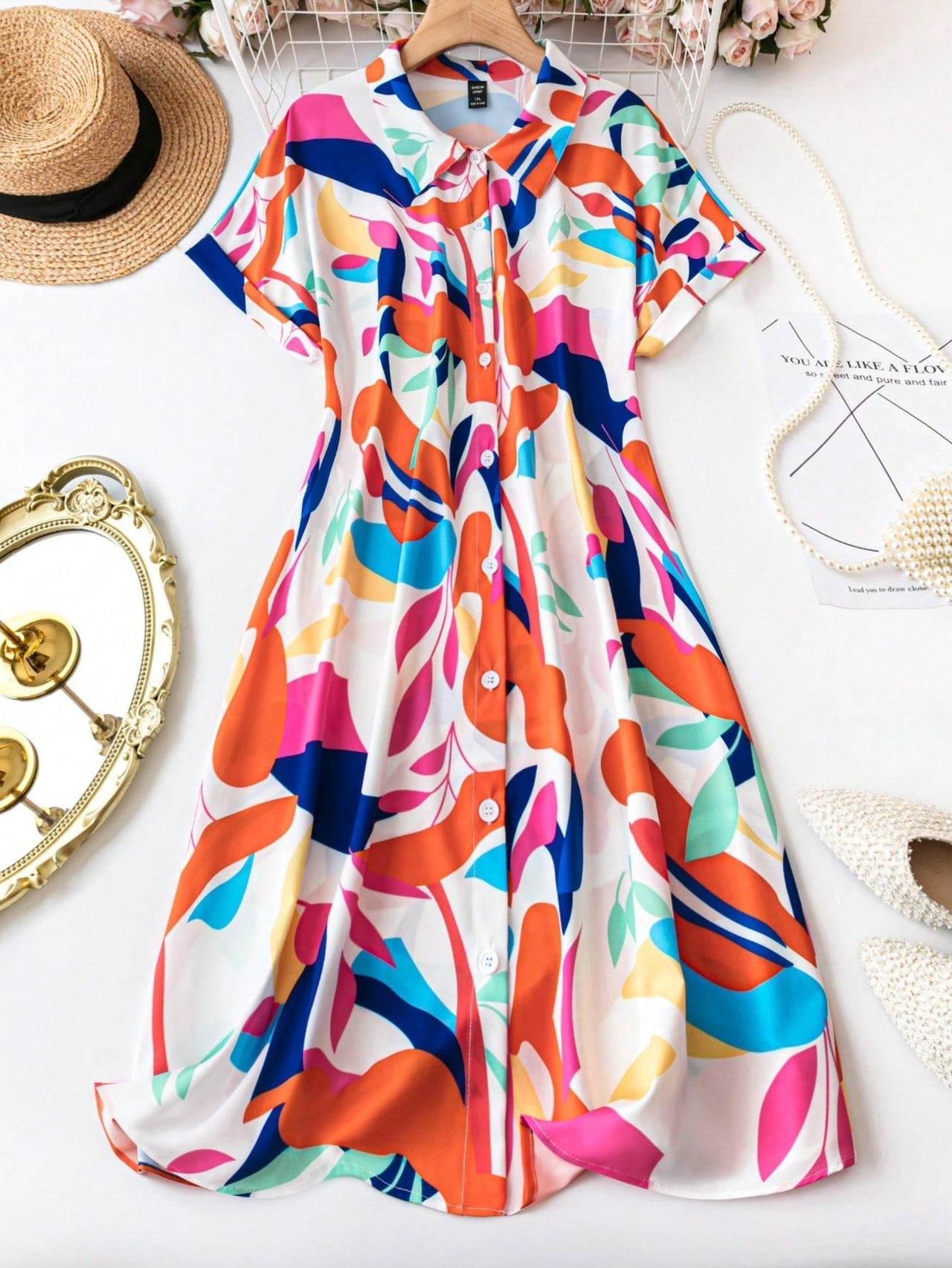 My Western PRINTED TANK MIDI DRESS My Western