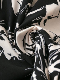 My Western Graphic Print Roll Tab Sleeve Shirt Dress My Western