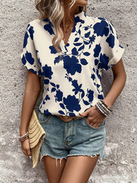 My Western Half Sleeve Floral Print Top My Western