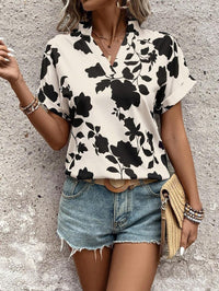 My Western Half Sleeve Floral Print Top My Western