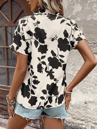 My Western Half Sleeve Floral Print Top My Western