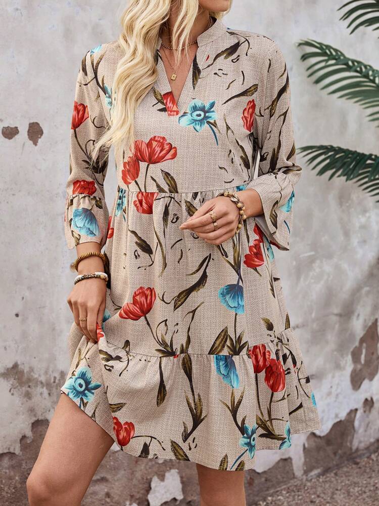 MyWestern Breezy Bloom Tiered Dress MyWestern
