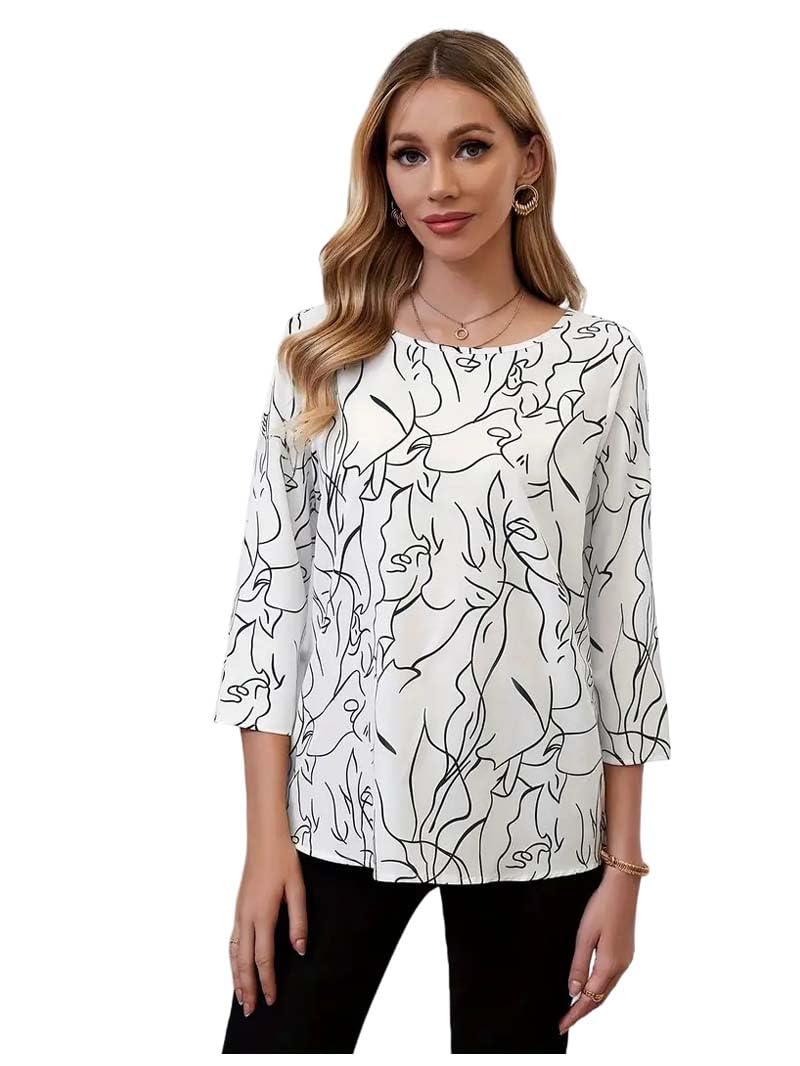 Women's Regular Fit Fancy Tops for Women My Western