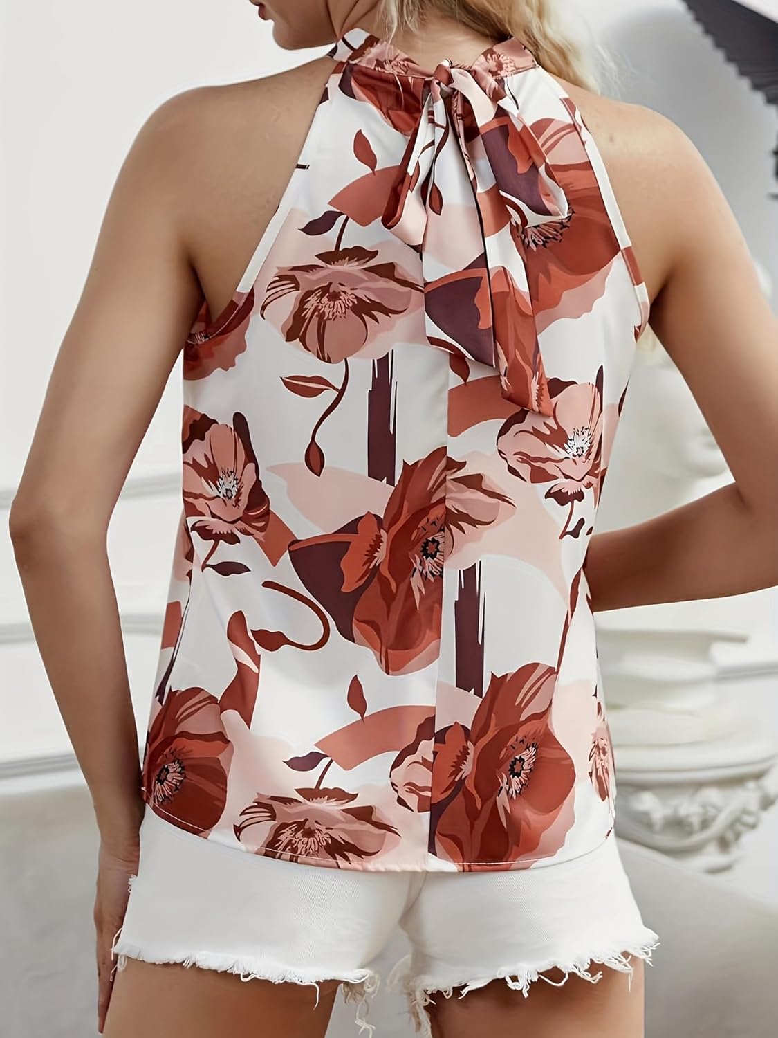 Women's Printed Rayon Shirt Top My Western