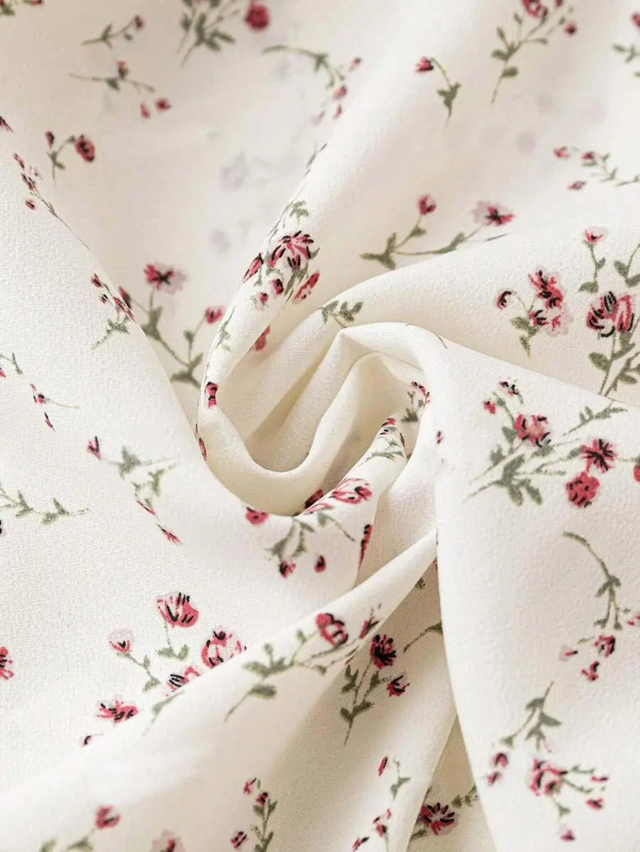 Cream printed designer top My Western