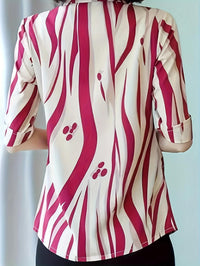 Designer Women's Printed Rayon Shirt Top My Western