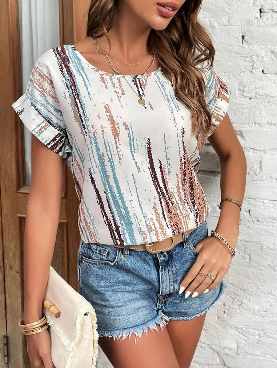 MyWesternAbstract Print Top WesternLove