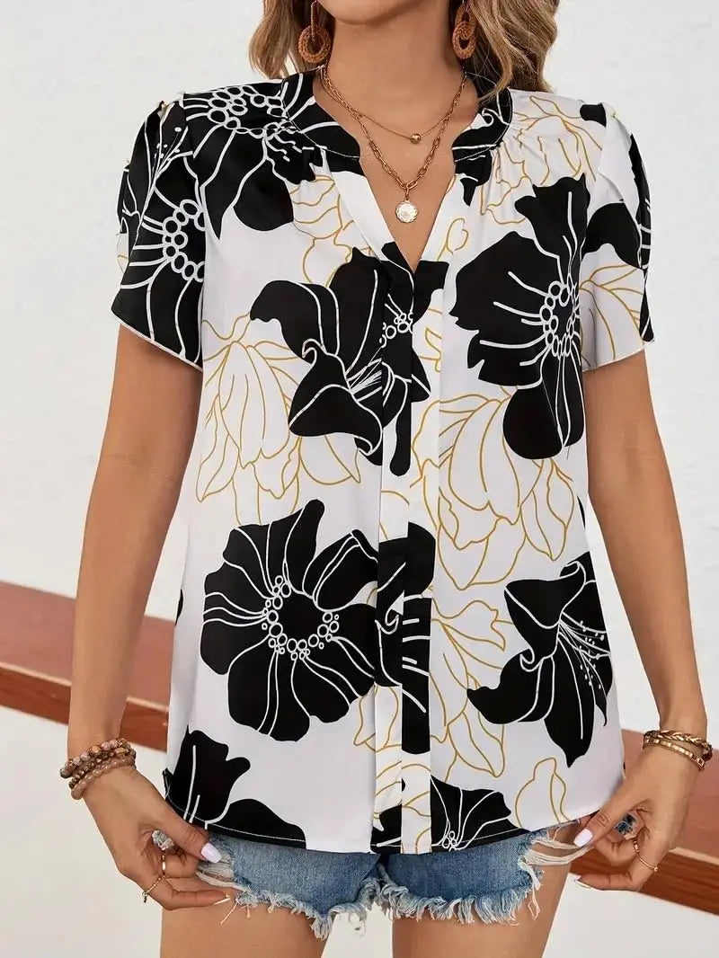 Women's Floral Regular Fit Top My Western