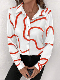 Color Cascade Statement Shirt for Women MyWestern