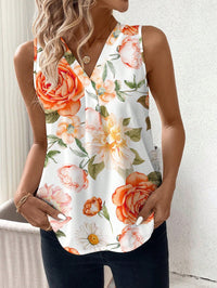 MyWestern Abstract Stripe Print Rolled-Up Short Sleeves Round Neckline Relaxed Fit Top For Women & Girls WesternLove