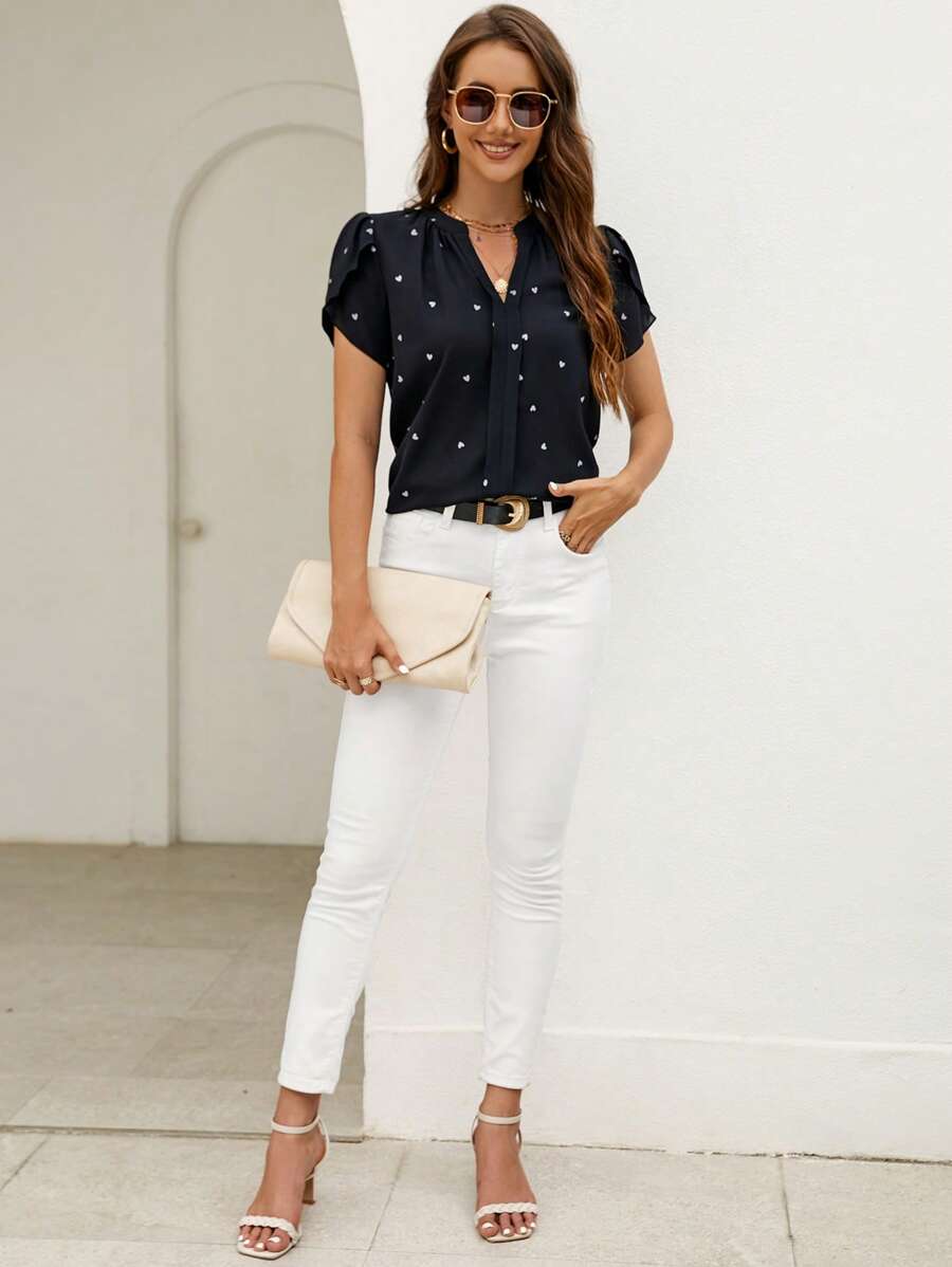 MyWesternBlack Everyday Wear Top for Women WesternLove